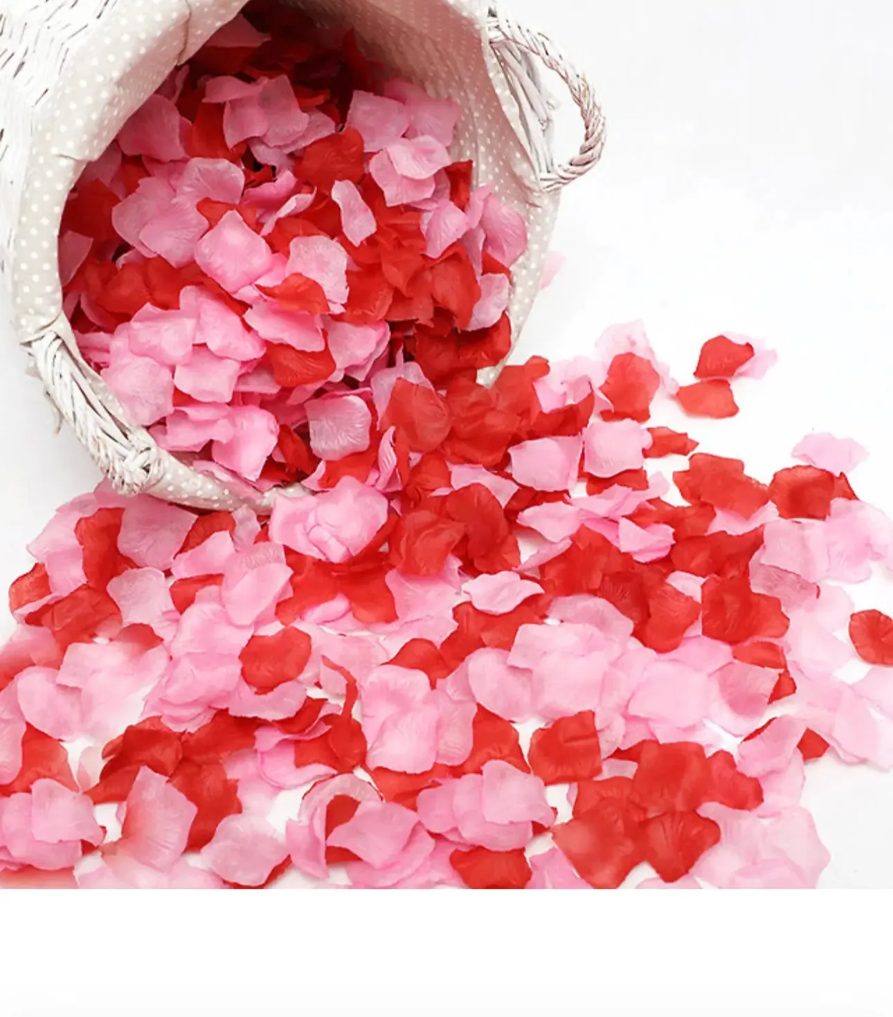 100 Pcs/Pack Artificial Flower Rose Petals for Wedding Valentine's Day Decor