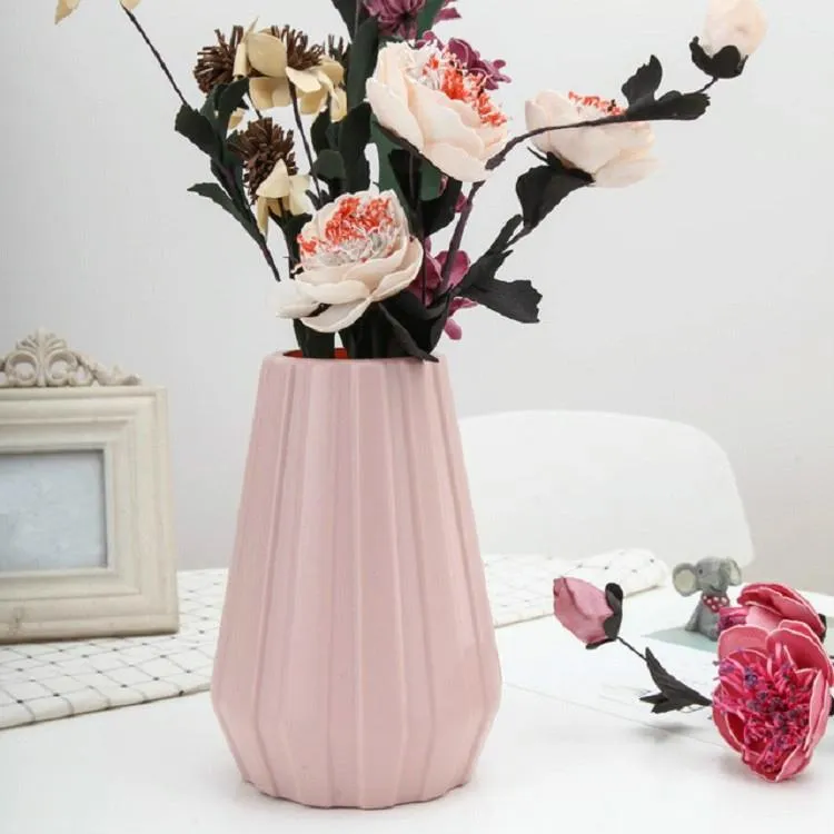 2-Piece Plastic Vase | For Creative Flower Arrangements | Blue