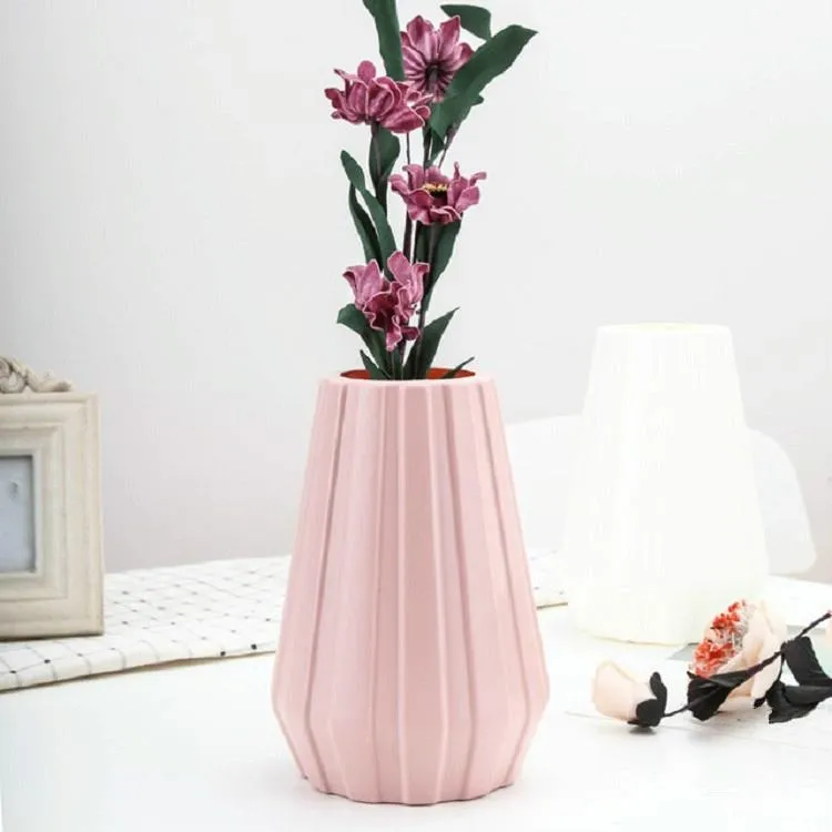 2-Piece Plastic Vase | For Creative Flower Arrangements | Blue