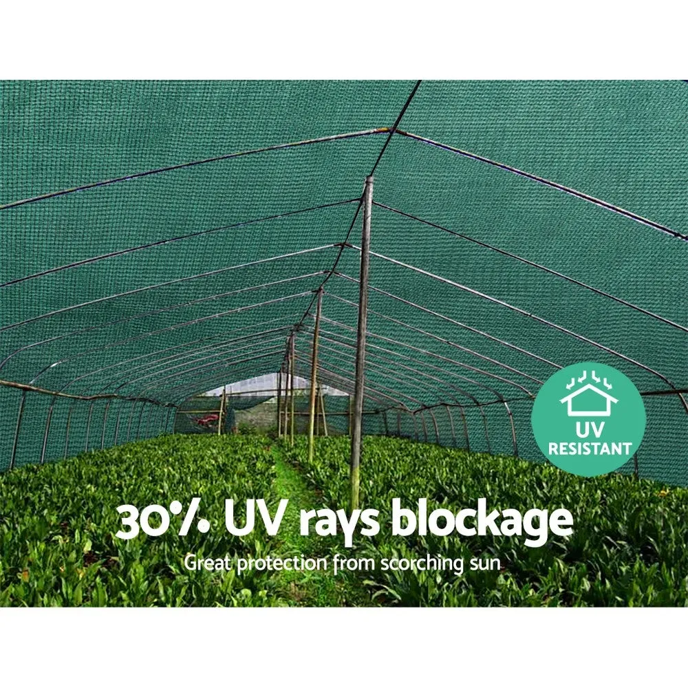 30% Shade Cloth | 1.83x50m | Shadecloth | Wide | Heavy Duty | Green