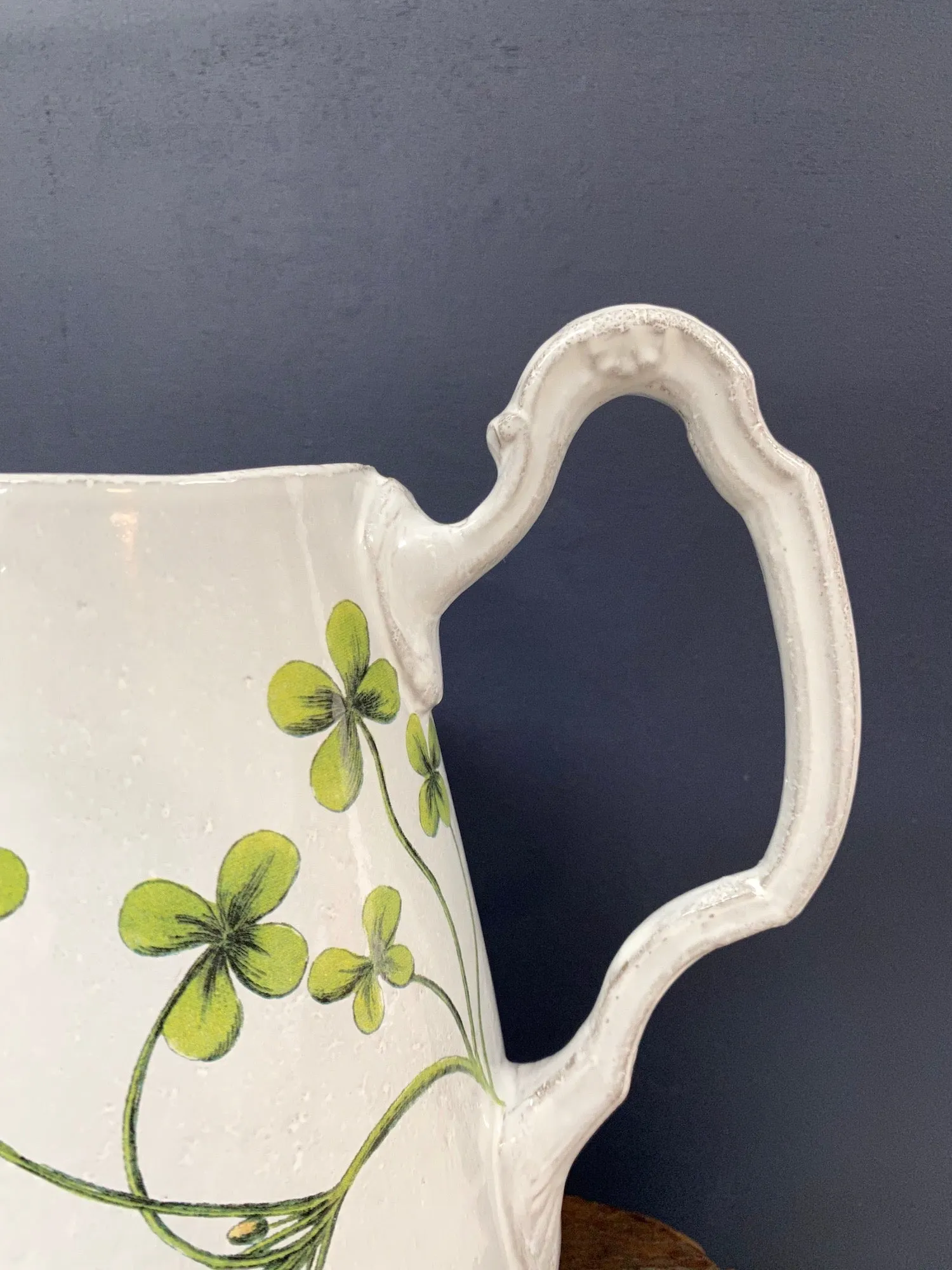 Astier de Villatte Medium Bladderwort Pitcher Vase