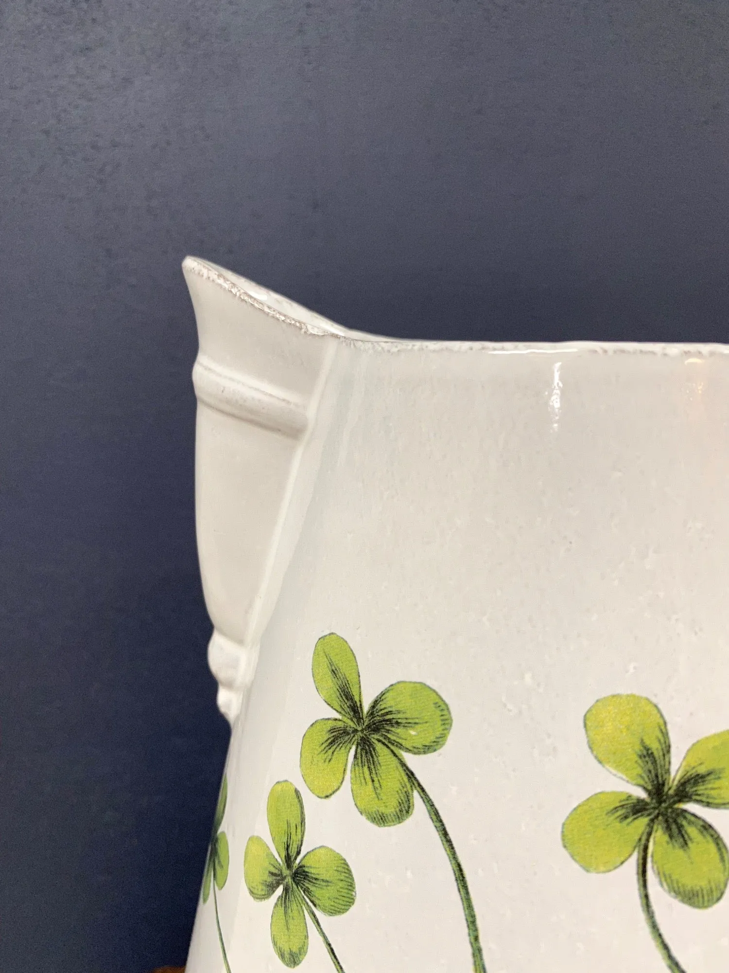Astier de Villatte Medium Bladderwort Pitcher Vase