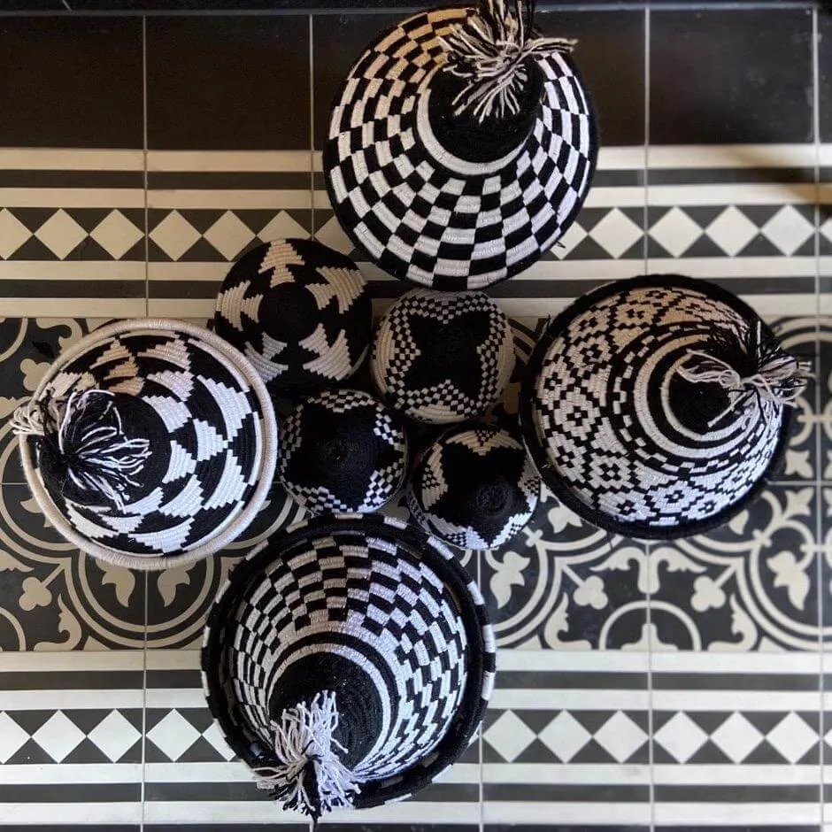 Berber Basket Black & White