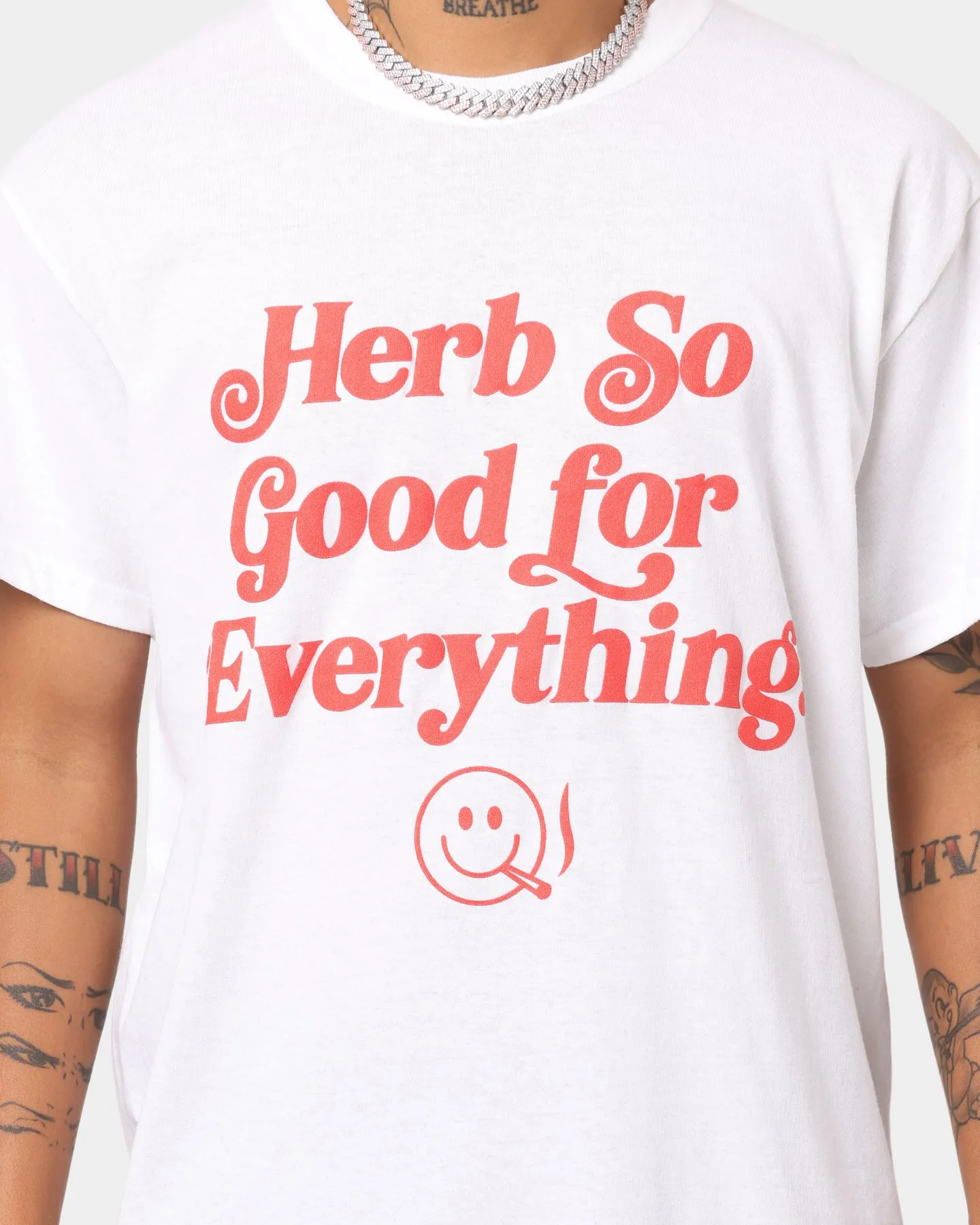 Bob Marley Herb So Good T-Shirt White