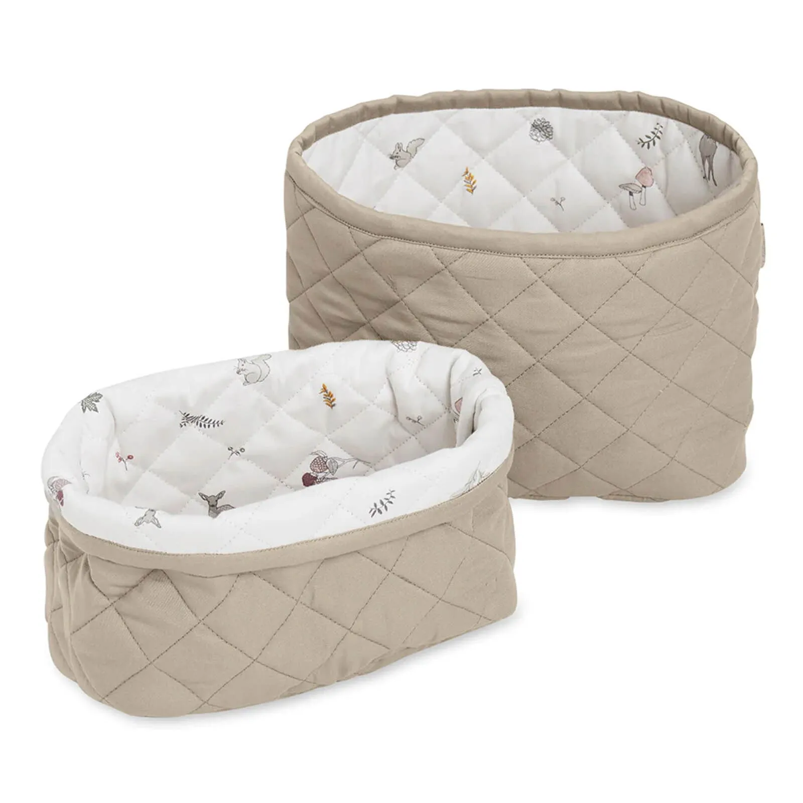 Cam Cam Copenhagen Quilted Storage Basket 2 Pack