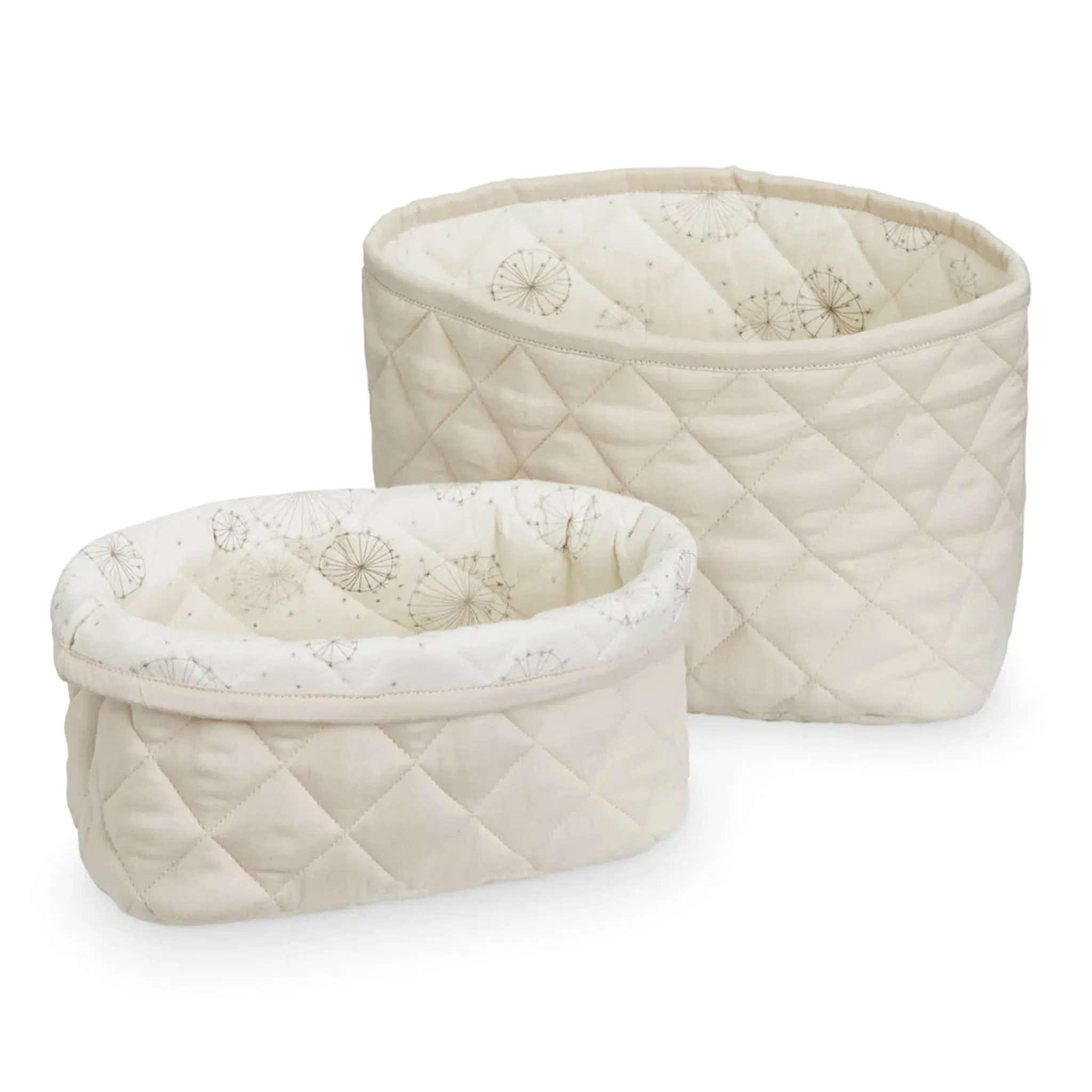 Cam Cam Copenhagen Quilted Storage Basket 2 Pack