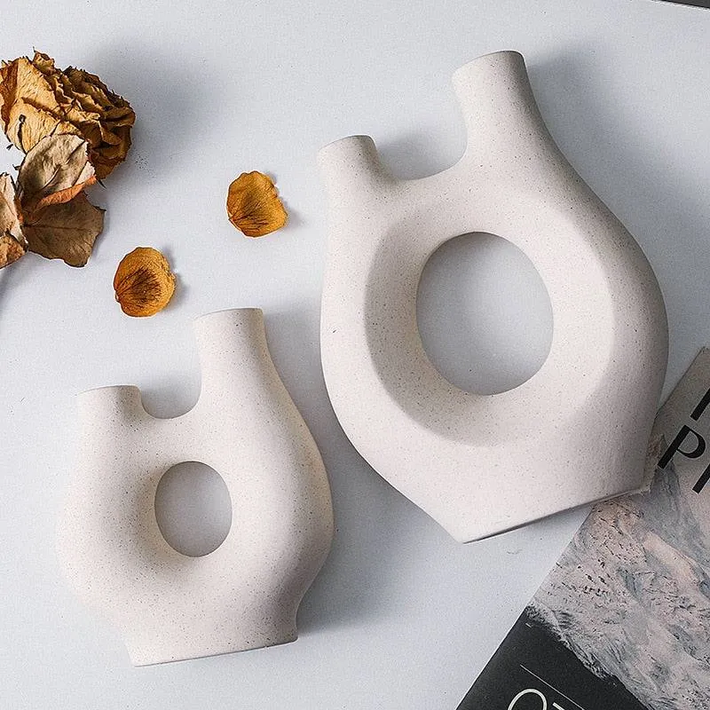 Ceramic Vase Home Decor Room Decor Vases Ornament Set