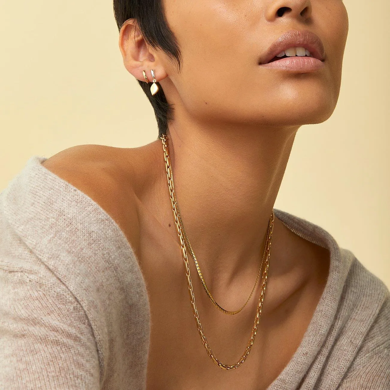 Constance Chain Necklace (Gold)