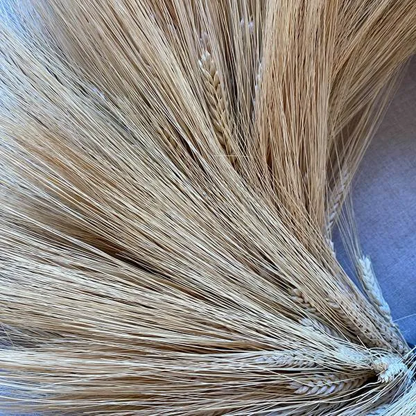 Extra Large Natural Wheat Wreath - 26 inch