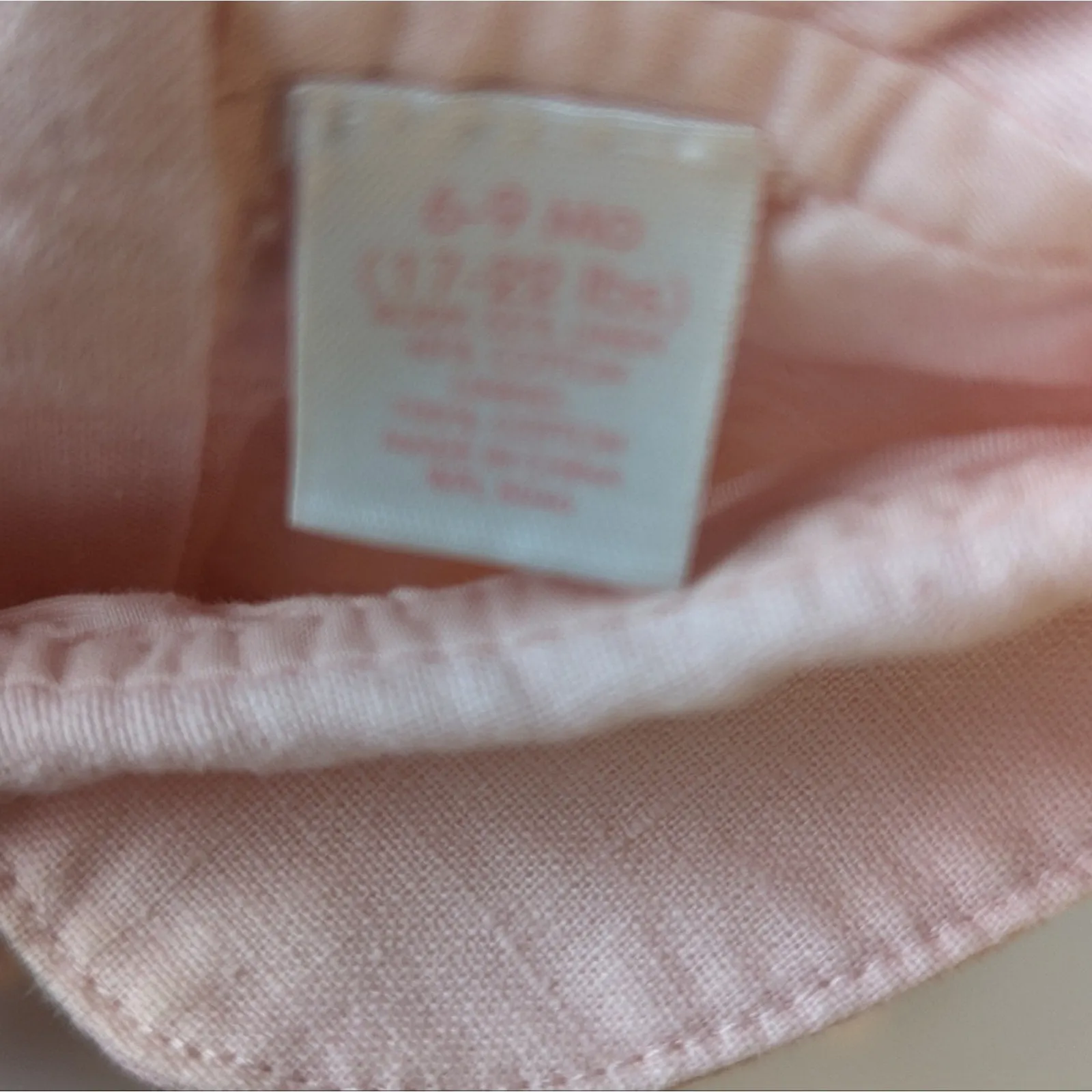 First Impressions Pink Dress / 6-9 mths.