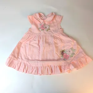 First Impressions Pink Dress / 6-9 mths.