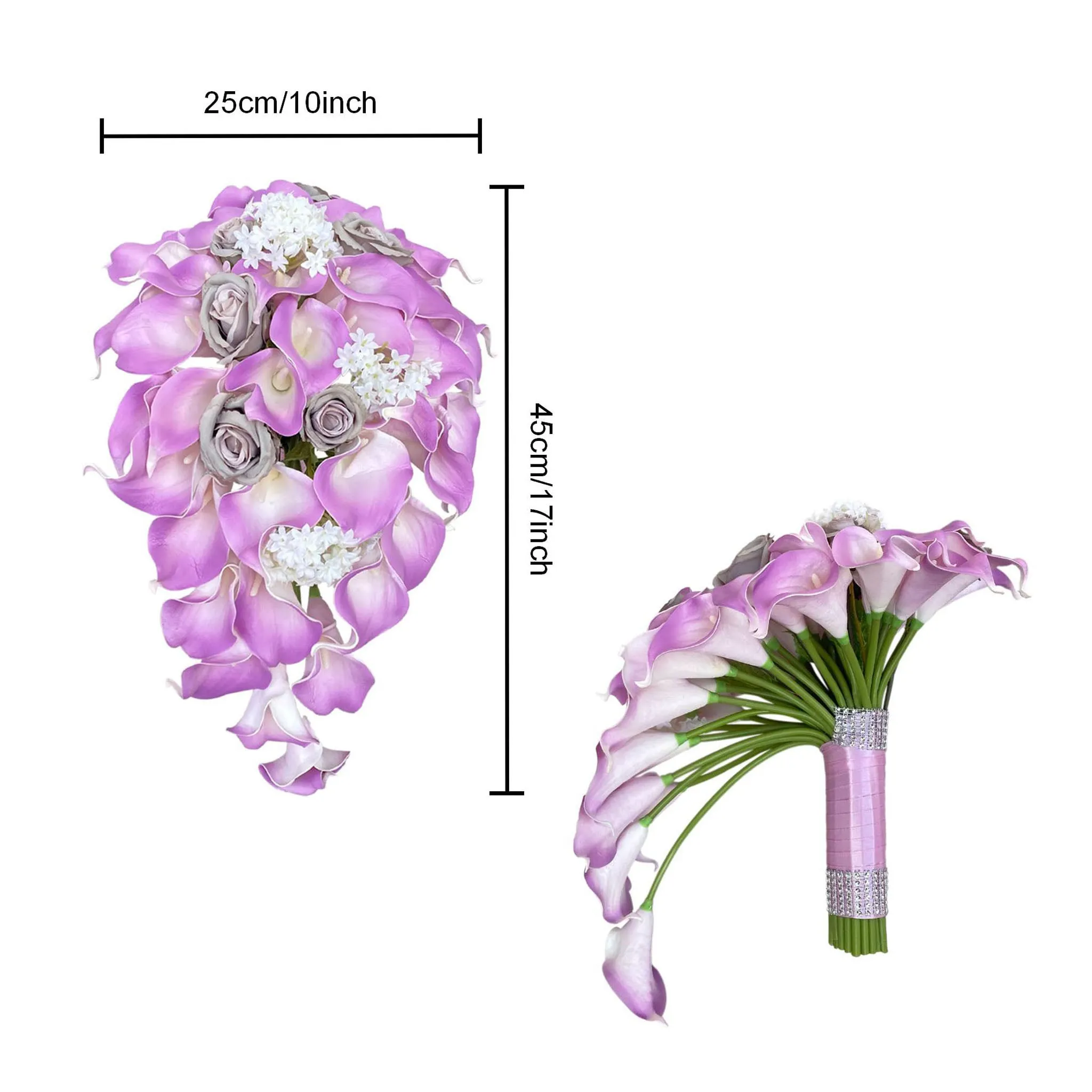Lavender Bridal Bouquet Calla Lily Bouquet