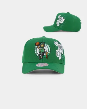 Mitchell & Ness Boston Celtics 'Roses HWC' Pro Crown Snapback Green