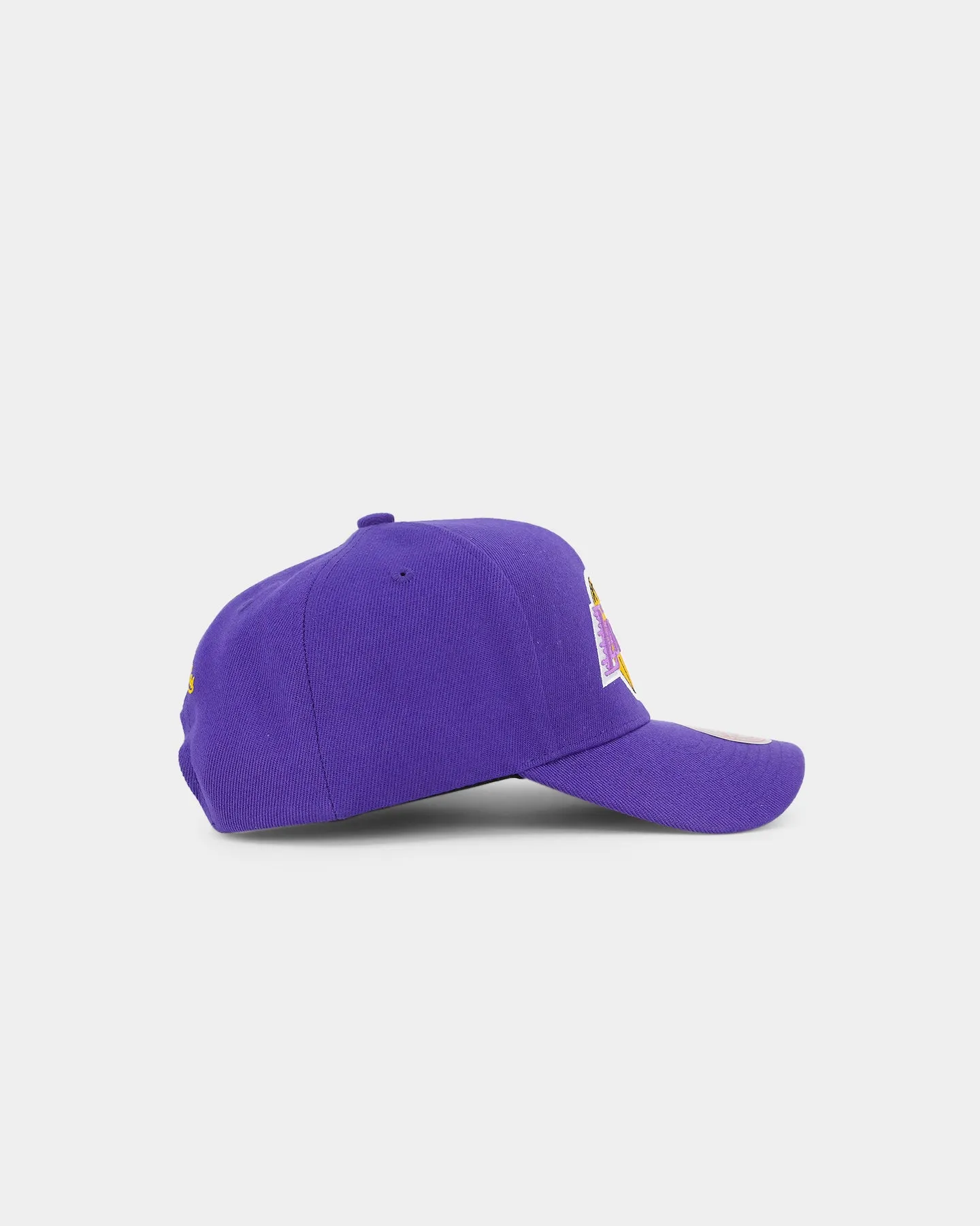 Mitchell & Ness Los Angeles Lakers 'Roses HWC' Pro Crown Snapback Purple