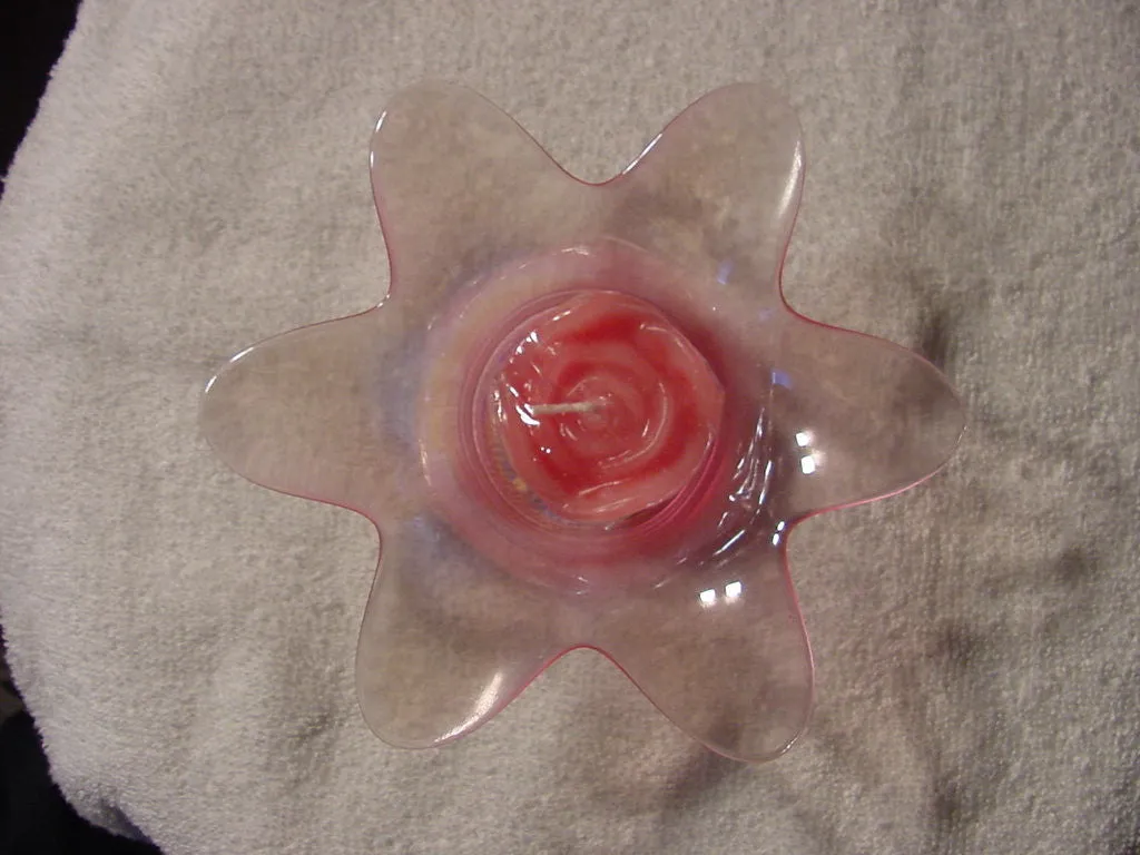 NEW TEALIGHT TEA LIGHT CANDLE GLASS HOLDER Decorative FLOWER Design Pattern  Box
