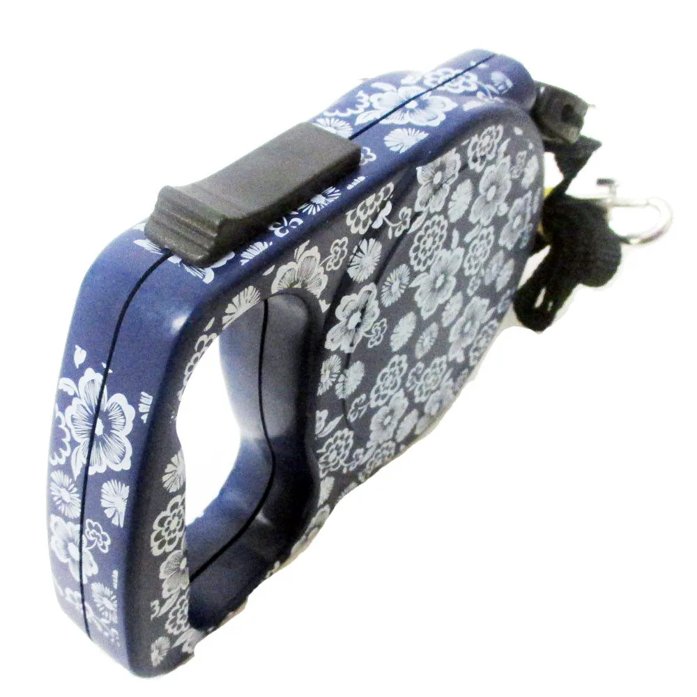 Retractable 11Ft Pet Leash Dog Cat Puppy Walking Lead Automatic Rope Cord Holder