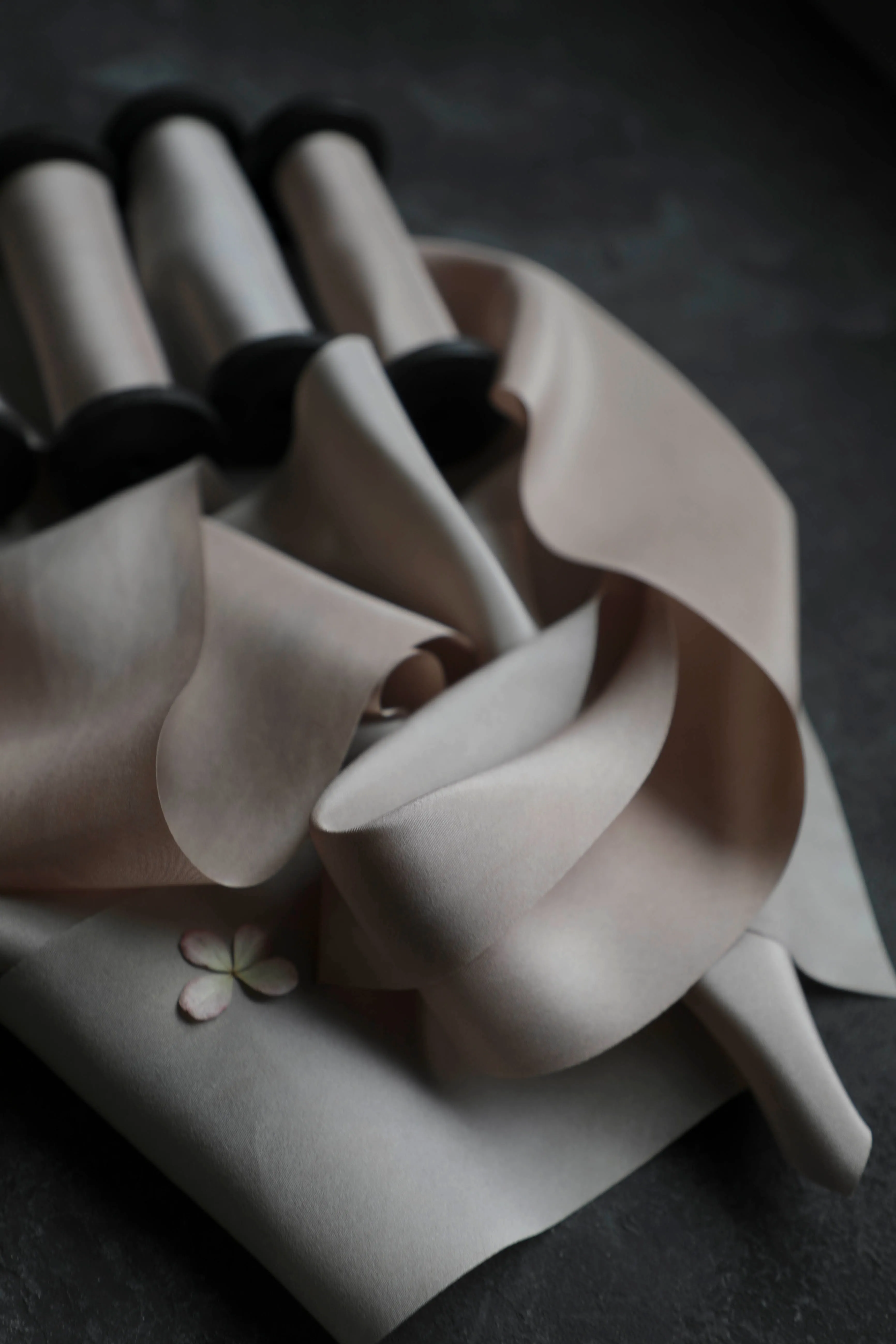 Rosewood Marble Silk Ribbon / LIMITED EDITION