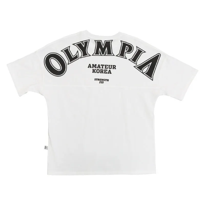 Summer Cotton Three-quarter Sleeve Gym Running Training Suit