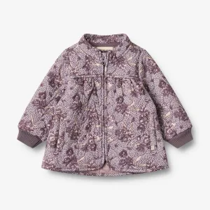Thermo Jacket Thilde | Baby - lilac tulips