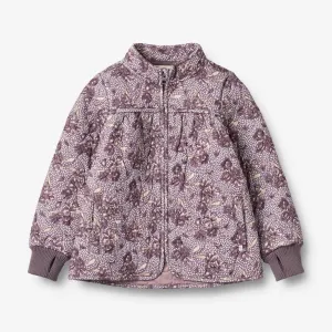 Thermo Jacket Thilde - lilac tulips