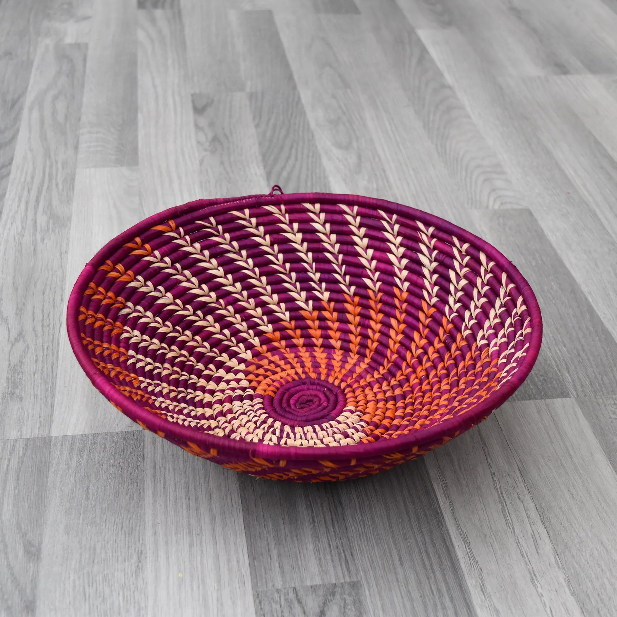 Ugandan basket - African basket 10 - 001