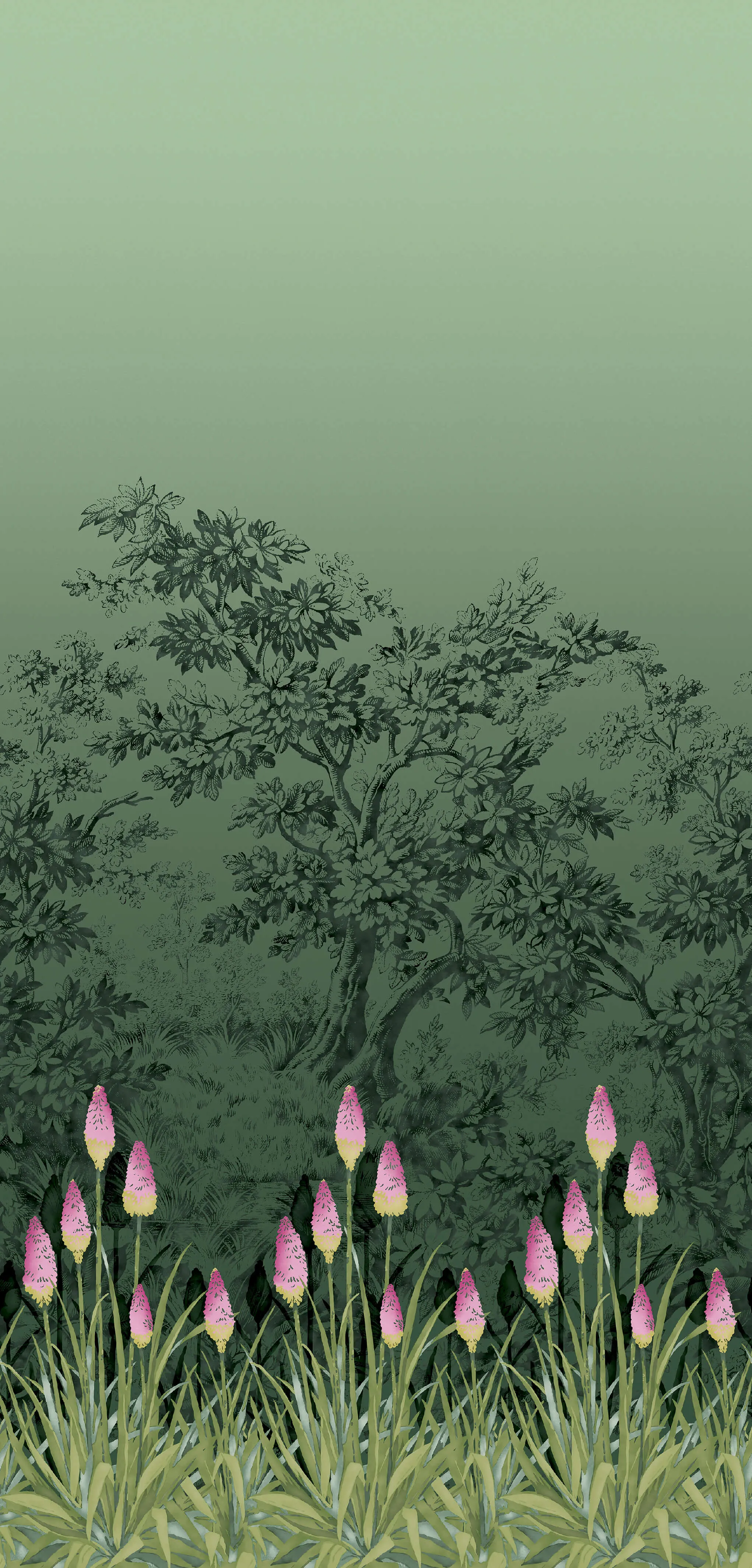 Upper Brook St. Wallpaper by Little Greene
