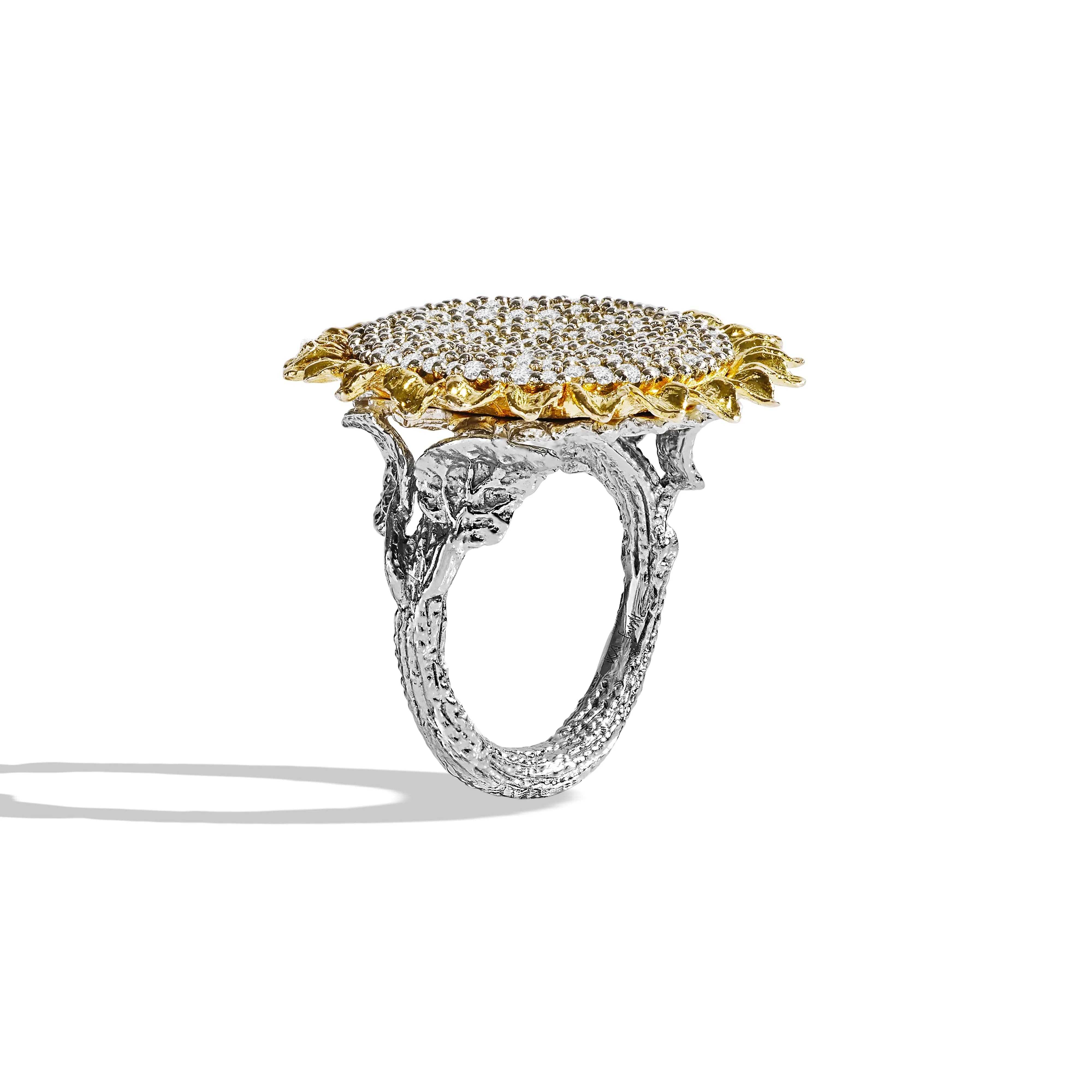 Vincent 25mm Ring with Diamonds