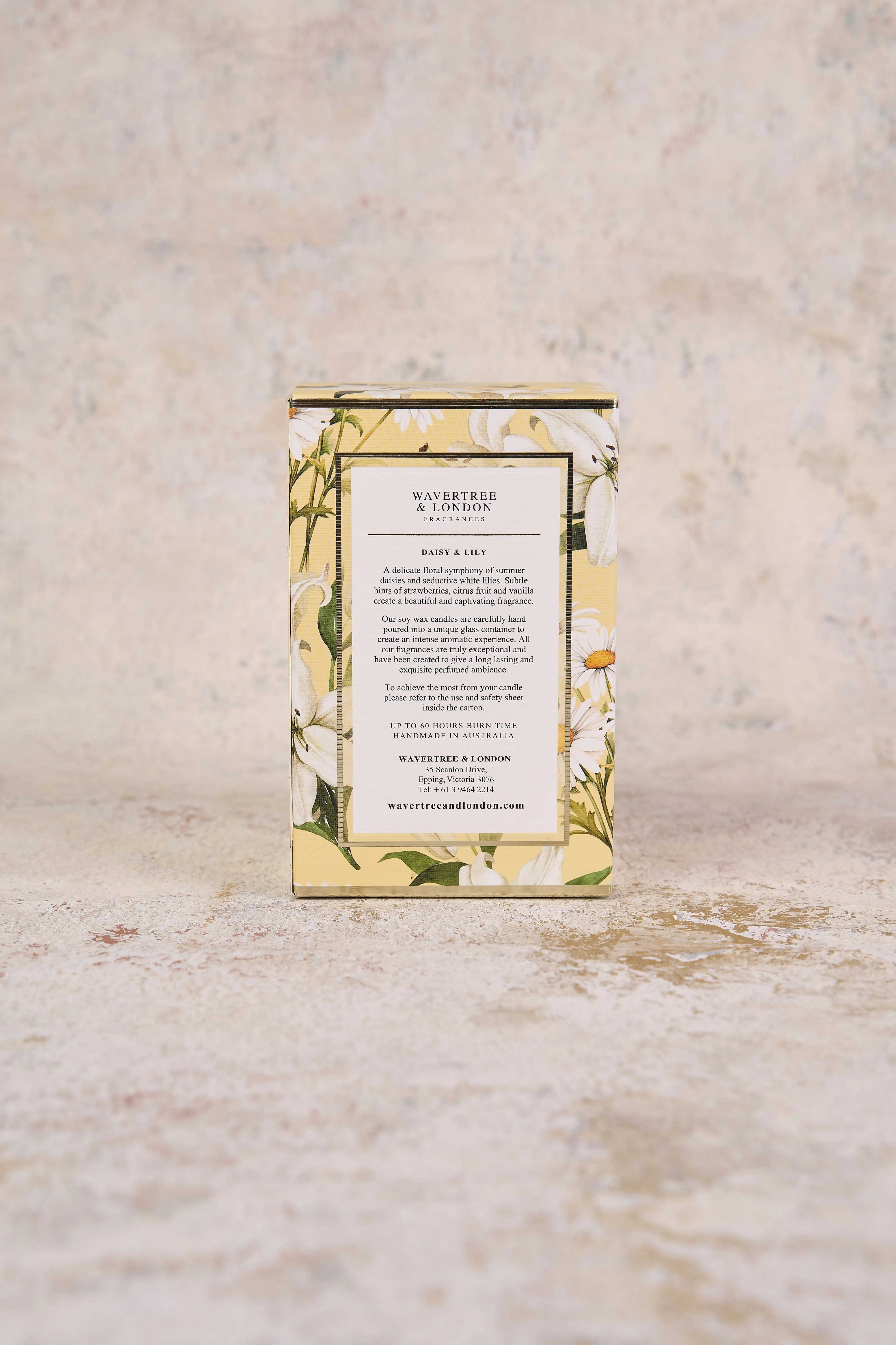Wavertree Daisy & Lily Candle