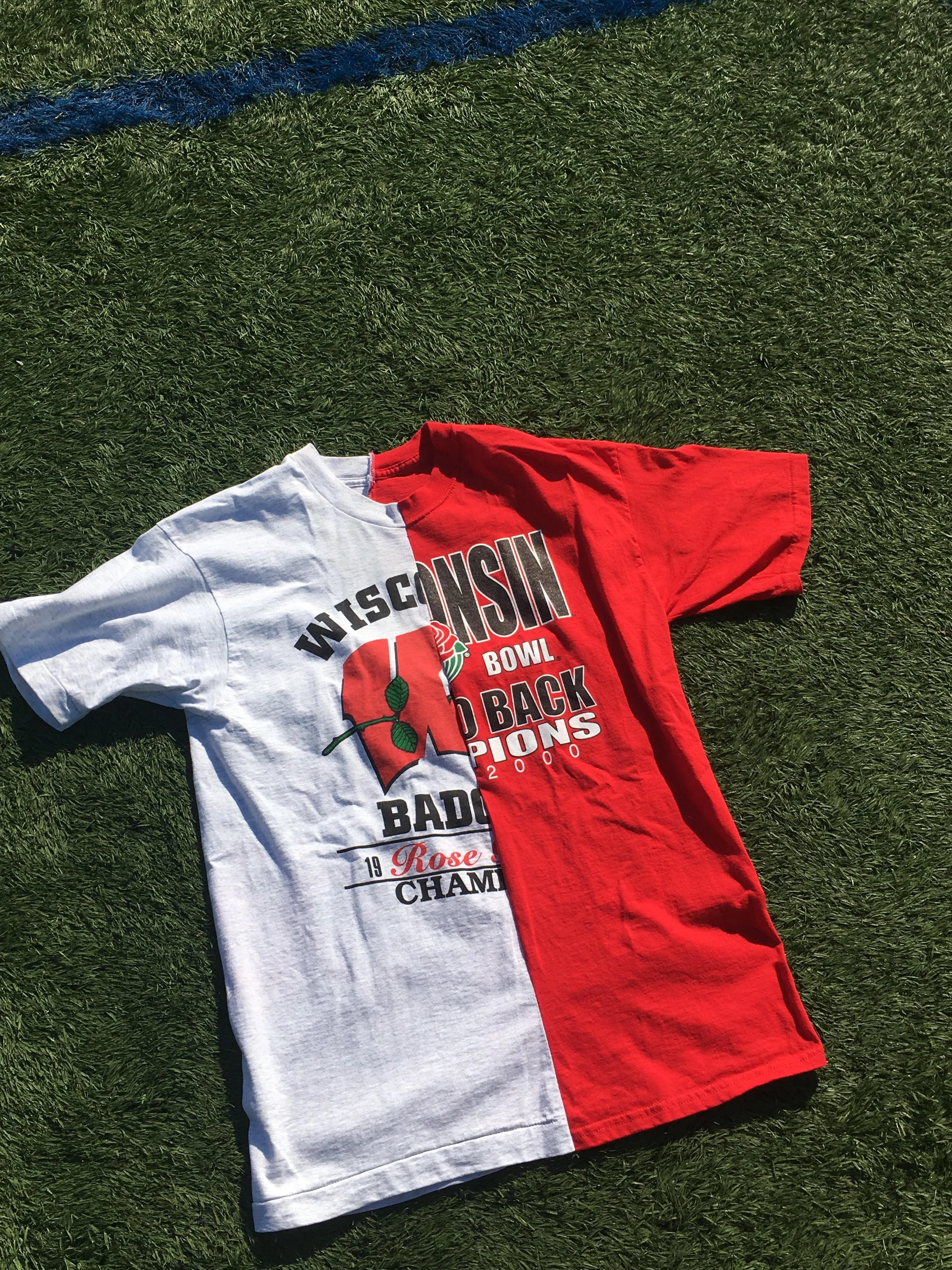 Wisconsin Rose Bowl Split Tee