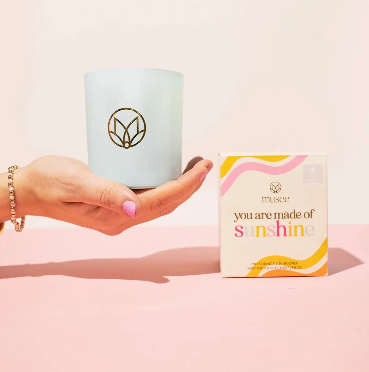 You Are Made of Sunshine Candle